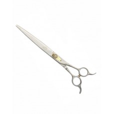 Bent shank straight scissors